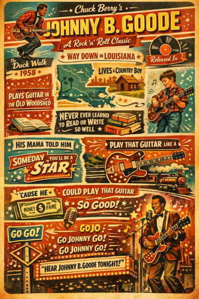 Johnny B. Goode by Chuck Berry