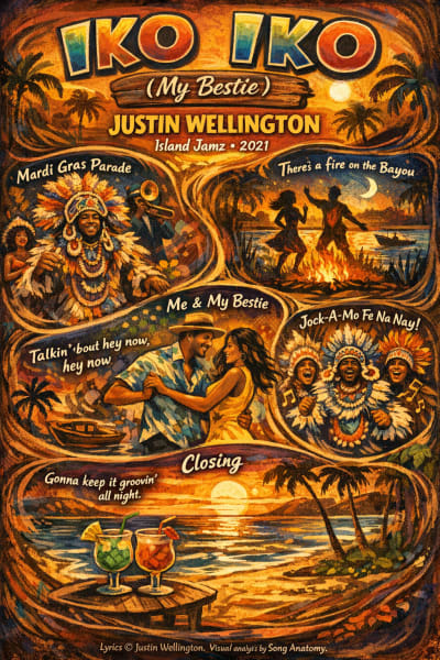 Iko Iko (My Bestie) by Justin Wellington