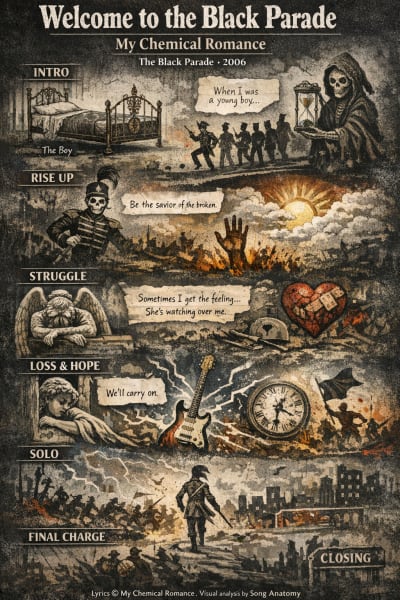 Welcome to the Black Parade by My Chemical Romance