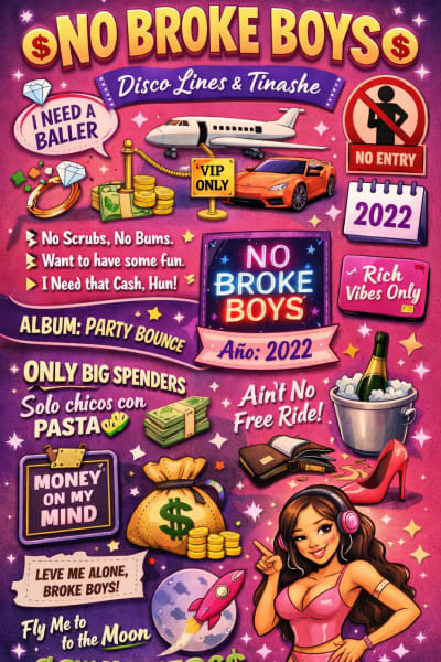 No Broke Boys by Disco Lines, Tinashe