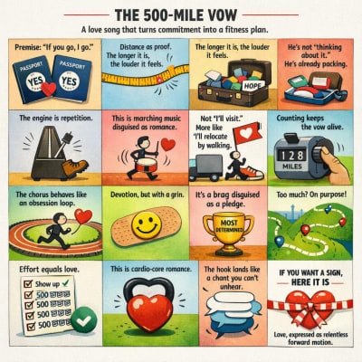 I'm Gonna Be (500 Miles) by The Proclaimers