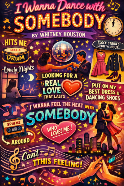 I Wanna Dance with Somebody by Whitney Houston