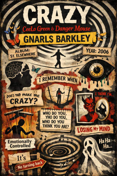 Crazy by CeeLo Green, Danger Mouse, and Gnarls Barkley