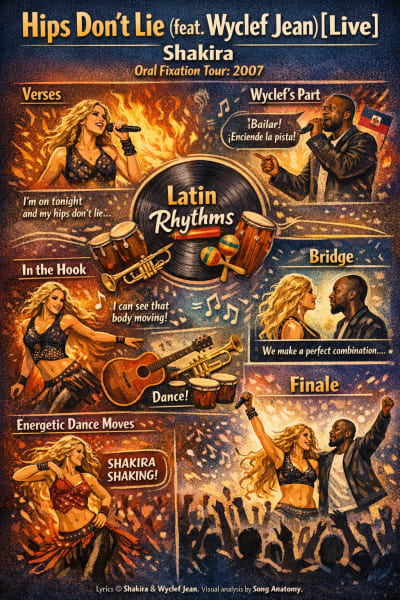 Hips Don’t Lie (feat. Wyclef Jean) [Live] by Shakira
