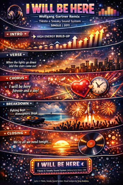 I Will Be Here - Wolfgang Gartner Remix by Tiësto, Sneaky Sound System
