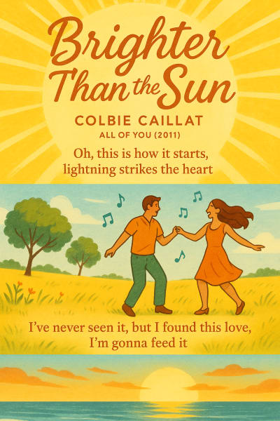Brighter Than the Sun by Colbie Caillat