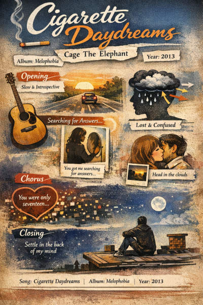 Cigarette Daydreams by Cage The Elephant