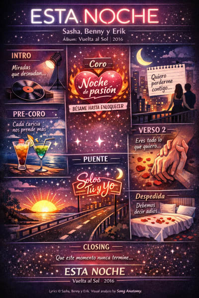 Esta Noche by Sasha, Benny y Erik
