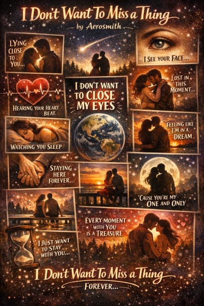 I Don't Want To Miss a Thing by Aerosmith