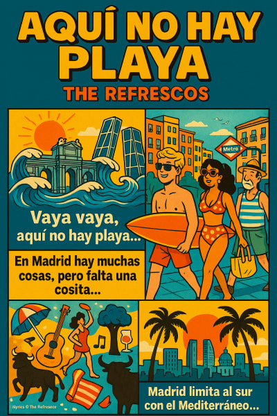 Aquí No Hay Playa by The Refrescos