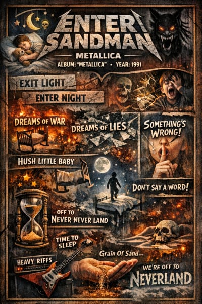 Enter Sandmen by Metallica