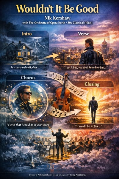 Wouldn't It Be Good by Nik Kershaw, The Orchestra Of Opera North, 80s Classical