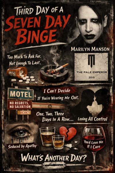 Third Day of a Seven Day Binge by Marilyn Manson